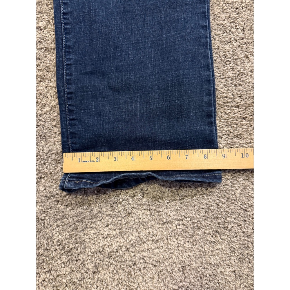 Levis Jeans Women 22W Blue Classic Bootcut Dark Wash Stretch Denim - Picture 7 of 9